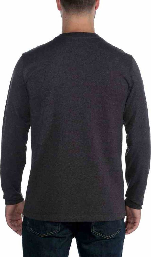 Carhartt Μπλούζα Carhartt EMEA Signature L/S Carbon