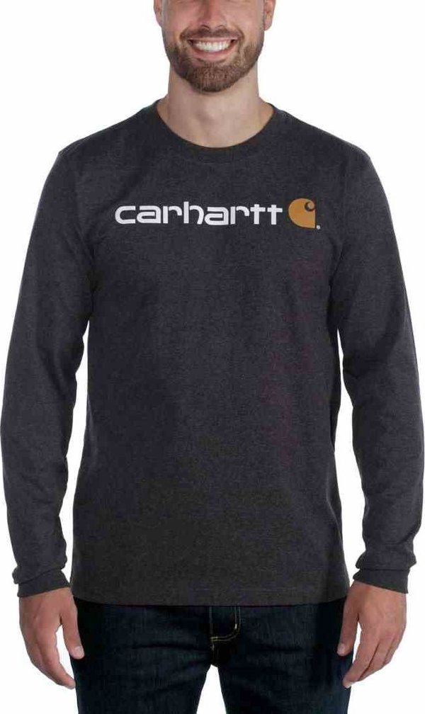 Carhartt Μπλούζα Carhartt EMEA Signature L/S Carbon