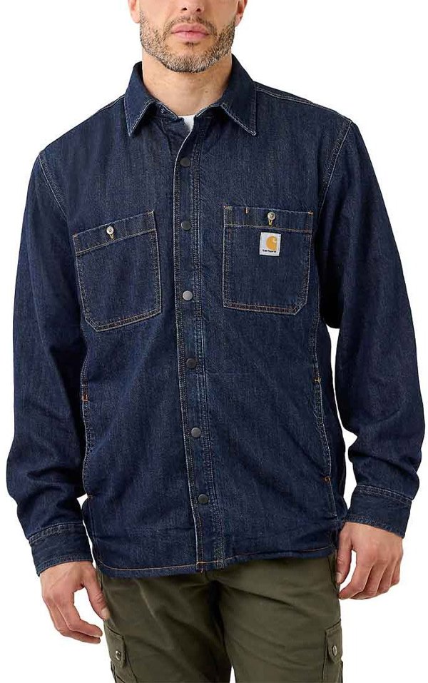 Carhartt Ocieplana Koszula Carhartt Relaxed Denim Glacier
