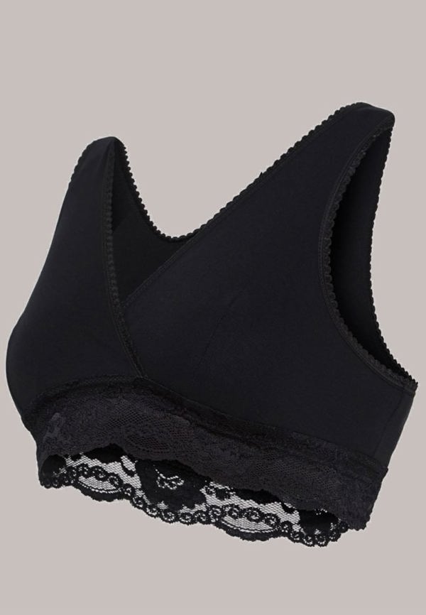 Carriwell CARRIWELL σουτιέν θηλασμού crossover για ύπνο Μαύρο L 2512
