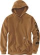 Carhartt Μπλούζα Carhartt Midweight Signature Sleeve Brown