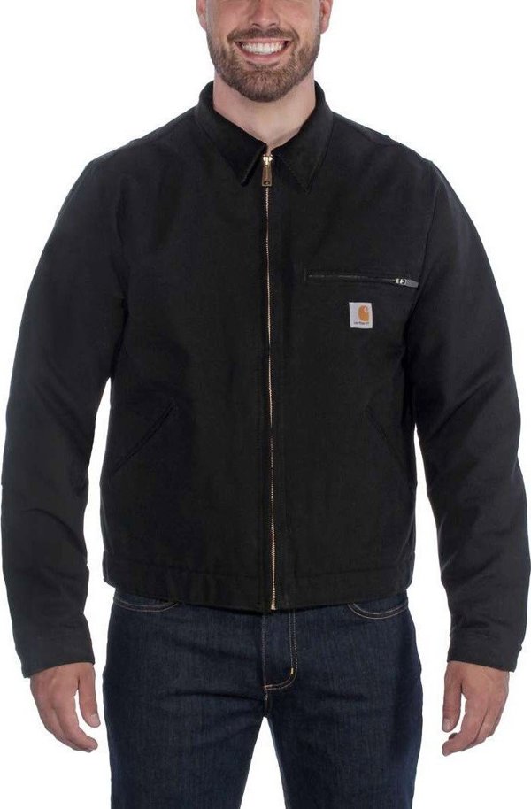 Carhartt Kurtka Carhartt Duck Detroit Jacket Black