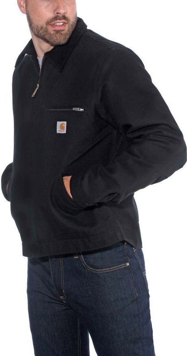 Carhartt Kurtka Carhartt Duck Detroit Jacket Black