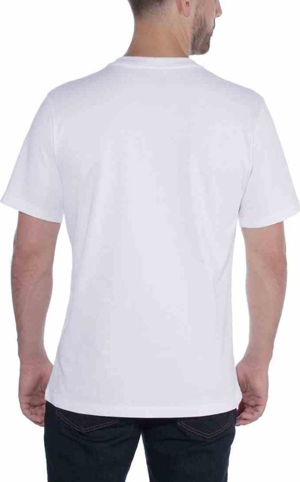Carhartt Μπλούζα Carhartt Workwear Solid T-Shirt Λευκό