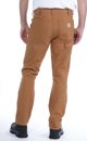 Carhartt Παντελόνι Carhartt Stretch Duck Double Front Καφέ