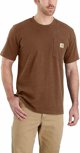 Carhartt Koszulka Carhartt Heavyweight Pocket Oiled Walnut