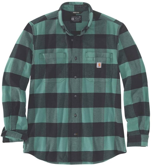 Carhartt Koszula Flanelowa Carhartt Rugged Flex Mid Green