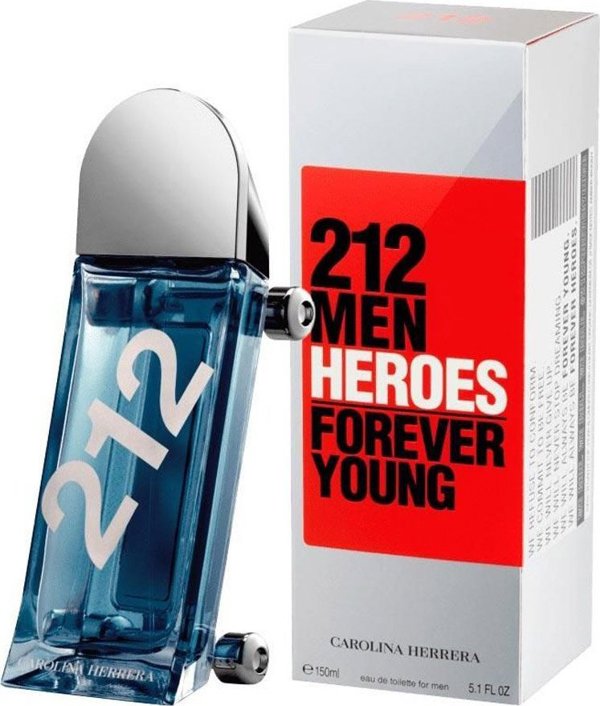 Carolina Herrera 212 Ήρωες Ανδρικό EDT 150 ml