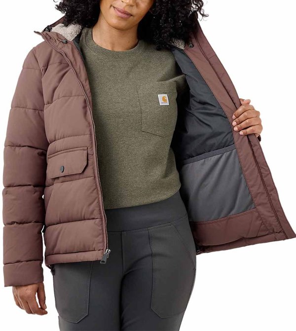 Carhartt Damska Kurtka Zimowa Carhartt Montana Nutmeg