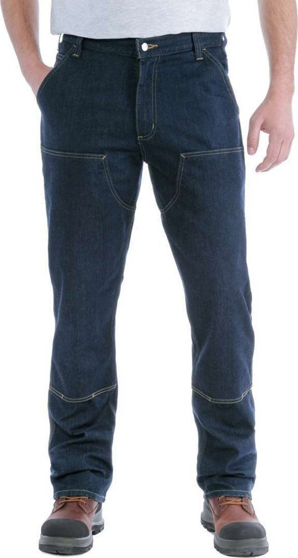 Carhartt Παντελόνι Carhartt Rugged Flex Double-Front Μπλε