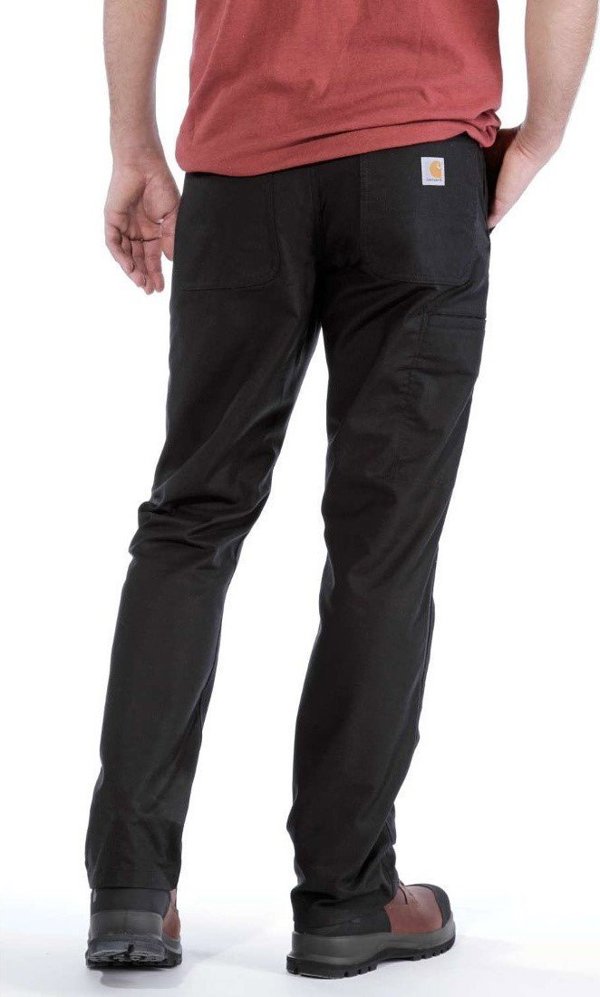 Carhartt Παντελόνι Carhartt Rugged Stretch Canvas Pant Μαύρο
