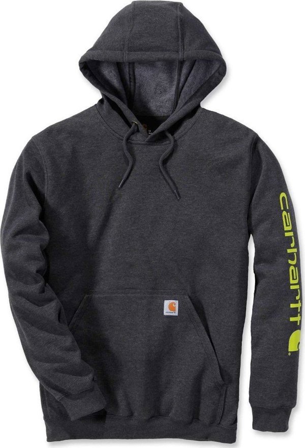 Φούτερ Carhartt Midweight Signature Logo Carbon
