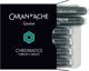 Caran d'Ache Φυσίγγια Μελάνης Chromatics Σκούρο Πράσινο, 6 Τεμάχια