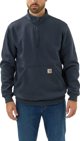 Carhartt Μπλούζα Carhartt Quarter Zip Midweight Mock New Navy