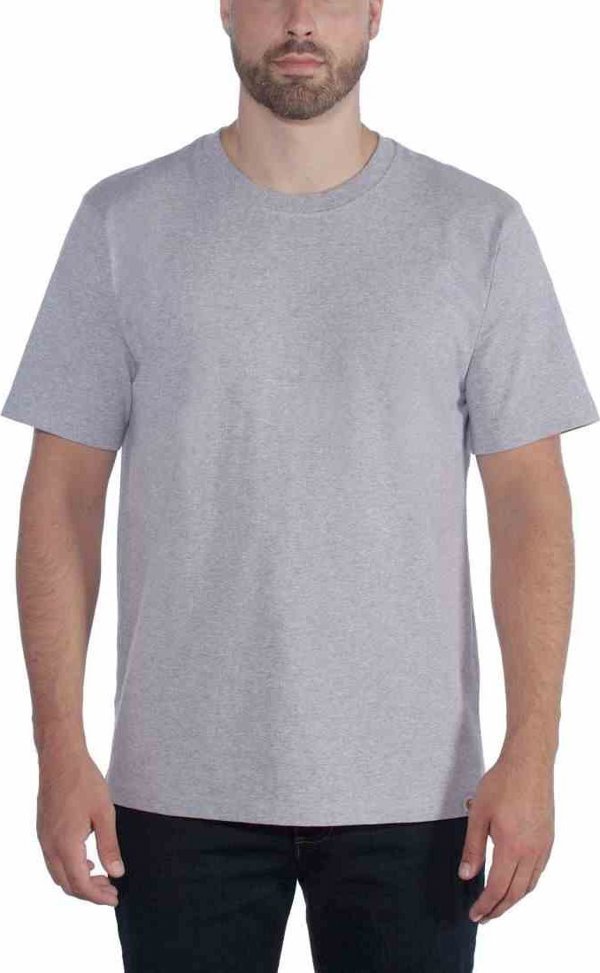 Carhartt Μπλούζα Carhartt Workwear Solid T-Shirt Γκρι