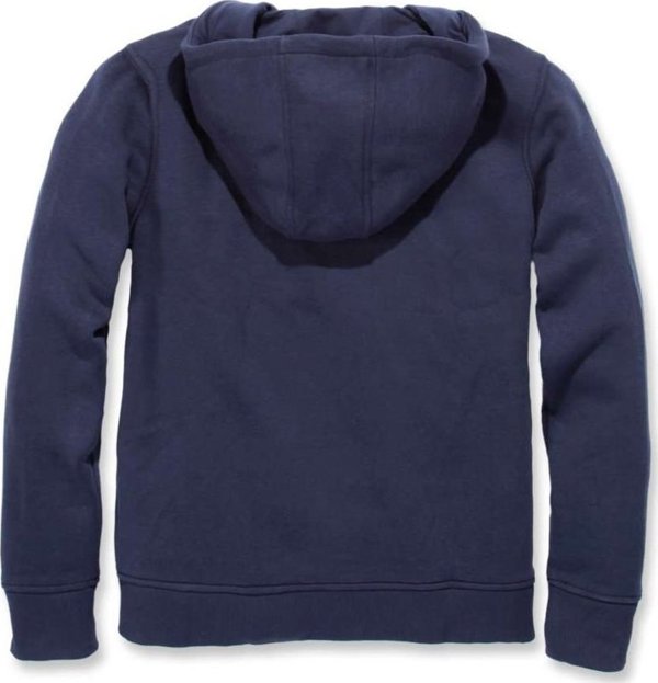 Carhartt Μπλούζα Carhartt Clarksburg Full Zip Hoodie Navy