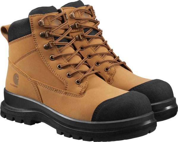 Carhartt Μπότες Carhartt Detroit 6" Zip S3 Wheat