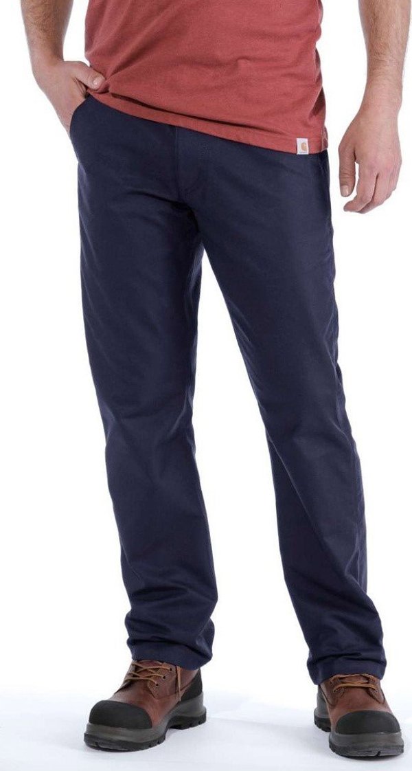 Carhartt Παντελόνι Carhartt Rugged Stretch Canvas Pant Navy