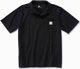 Carhartt Μπλούζα Carhartt Polo Contractor Work Μαύρο