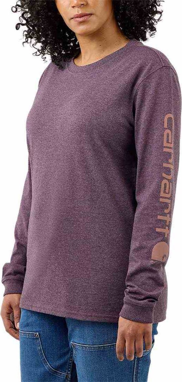 Μπλούζα Carhartt Workwear με λογότυπο στο μανίκι LS Blackber