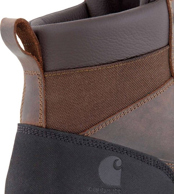 Carhartt Μπότες Carhartt Detroit 6" S3 Σκούρο Καφέ