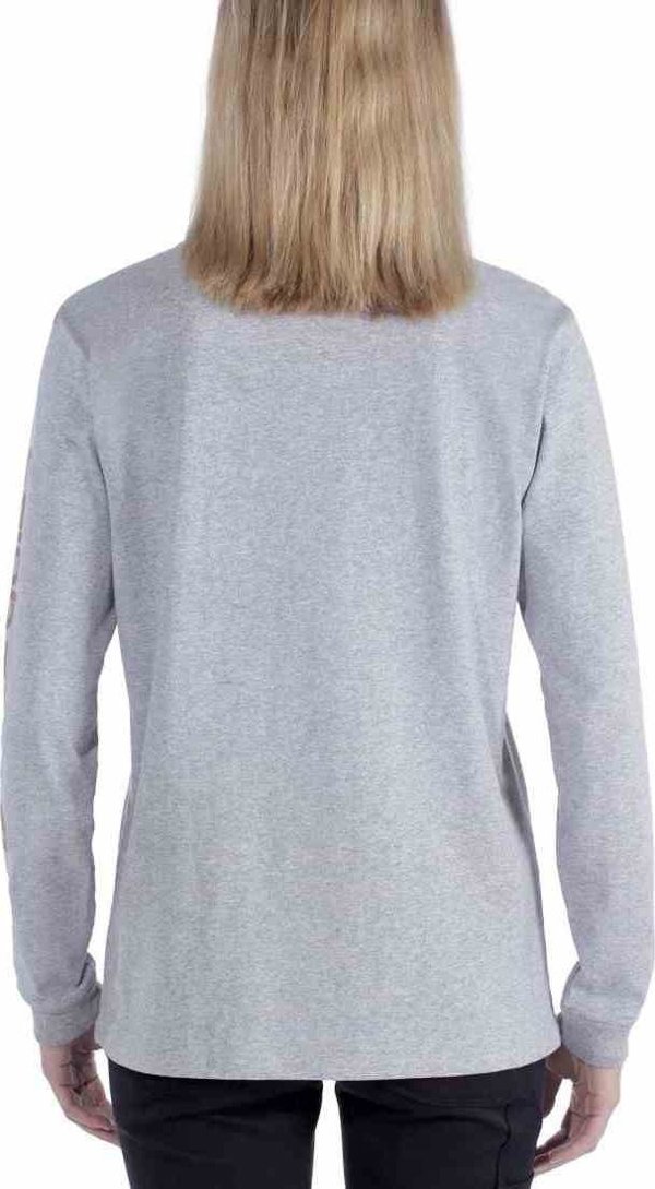 Carhartt Μπλουζάκι Carhartt Workwear Sleeve Logo Γκρι