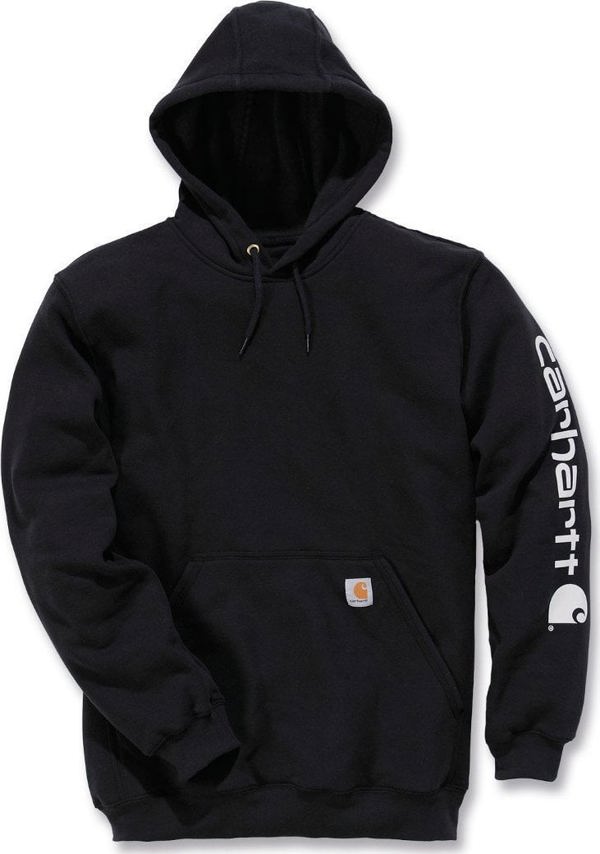 Φούτερ Carhartt Midweight Signature Logo Μαύρο