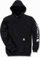 Φούτερ Carhartt Midweight Signature Logo Μαύρο