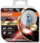 Carmotion Λάμπες OSRAM H4 12V 55W PX26d Night Breaker +200%, 2 τεμ.