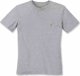 Carhartt Μπλουζάκι Carhartt WK87 Workwear Pocket Κοντομάνικο Γκρι