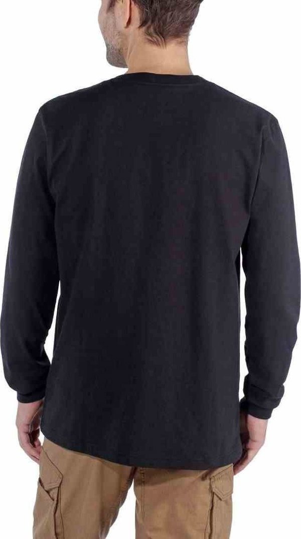 Carhartt Μπλούζα Carhartt EMEA Signature Graphic L/S Μαύρο