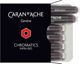 Caran d'Ache Φυσίγγια Μελάνης Chromatics, Σκούρο Κόκκινο, 6 Τεμάχια