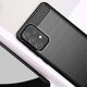 Carbon Case ελαστική θήκη Samsung Galaxy A72 4G μαύρη