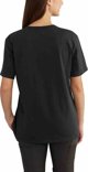 Carhartt Μπλούζα Carhartt WK87 Workwear Pocket Μαύρο