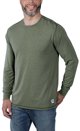 Carhartt Καρφίτσα Carhartt LWD Μακρυμάνικο CHIVE HEATHER