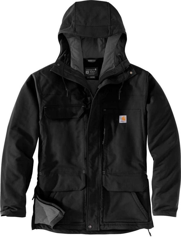 Carhartt Καρτχάρττ Super Dux Μονωμένο Παλτό Μαύρο