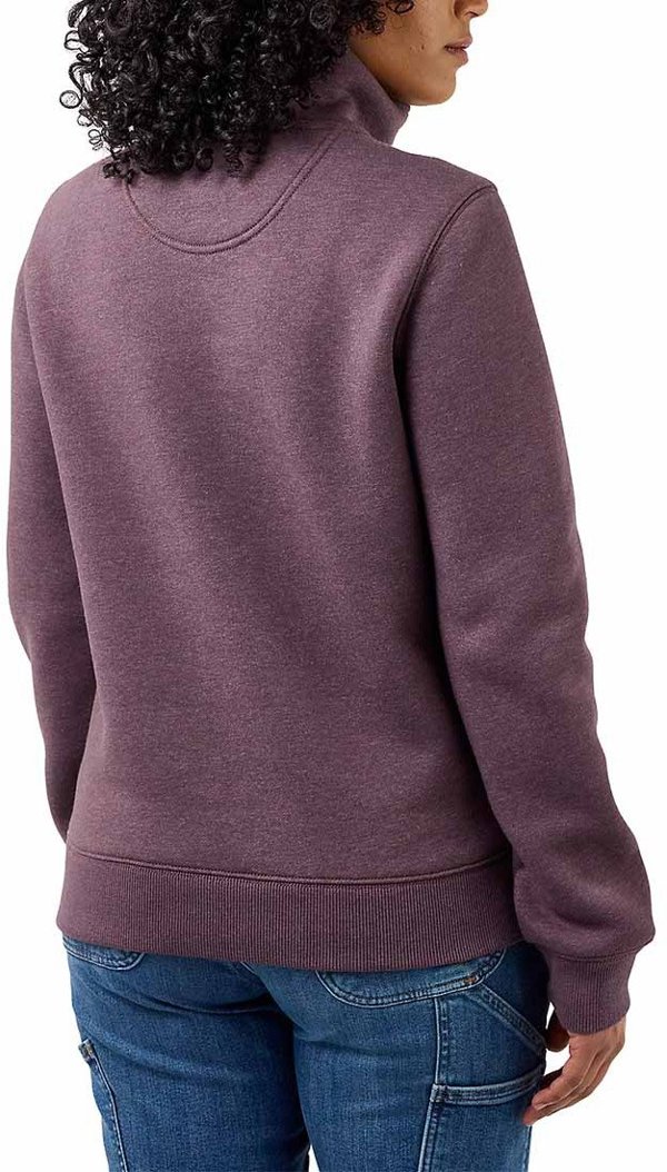 Carhartt Μπλούζα Carhartt Midweight Half Zip Blackberry