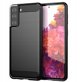 Ελαστική θήκη Carbon Case για Samsung Galaxy S21+ 5G (S21 Plus 5G) μαύρο