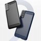 Ελαστική θήκη Carbon Case για Samsung Galaxy S21+ 5G (S21 Plus 5G) μαύρο