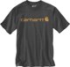 Carhartt Μπλούζα Carhartt Heavyweight Core Logo Carbon