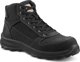 Carhartt Παπούτσια Carhartt Michigan Sneaker Midcut Zip Μαύρο