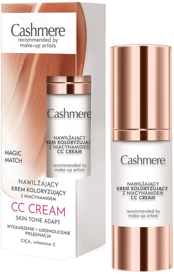 Cashmere CC Cream ενυδατική Κρέμα με νιασιναμίδη Magic Match 30ml