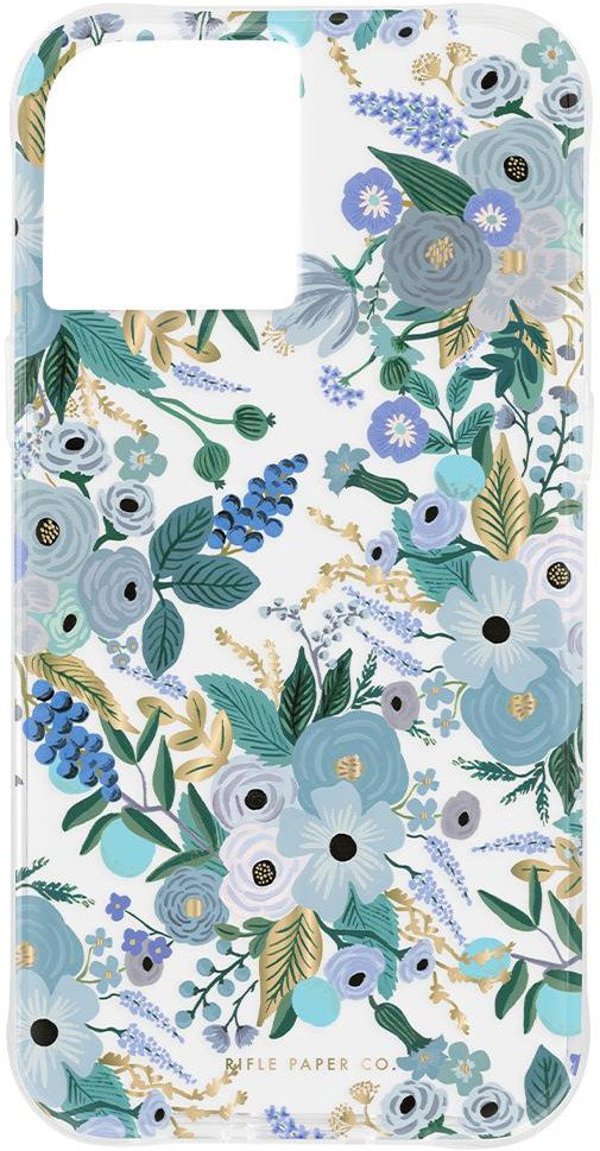 Case-Mate Rifle Paper Co. Cover Garden Party Blue, fur Apple iPhone 12 Pro Max, CM043476