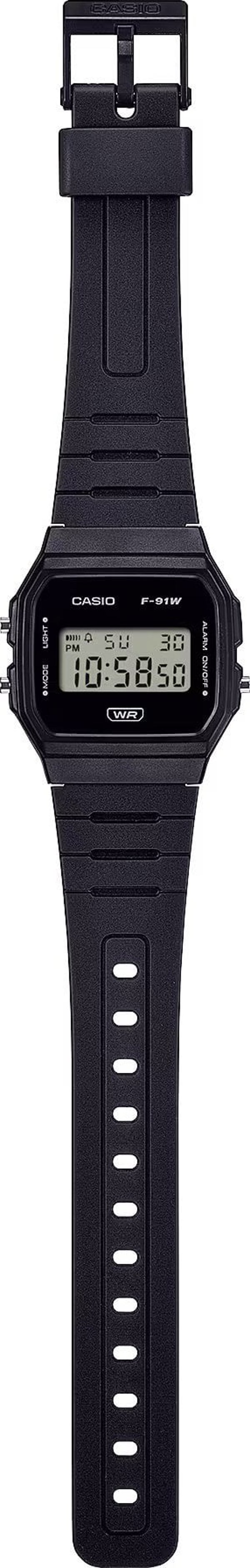 Ρολόι Casio Vintage για παιδιά Casio F-91WB-1AEF μαύρο