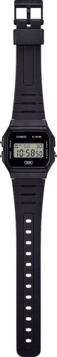 Ρολόι Casio Vintage για παιδιά Casio F-91WB-1AEF μαύρο