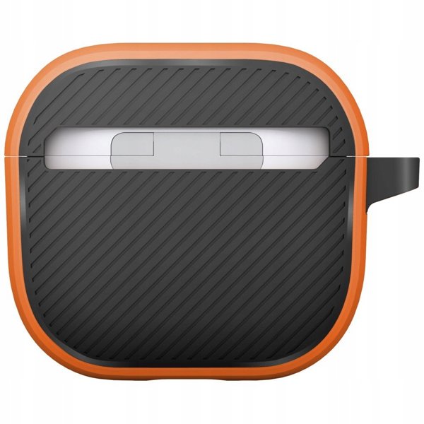 Θήκη UNIQ Clyde για AirPods 4 Lock Case πορτοκαλί