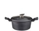 Domoletti Κασσαρόλα Γκρι Μεταλλική D24cm 4.4L