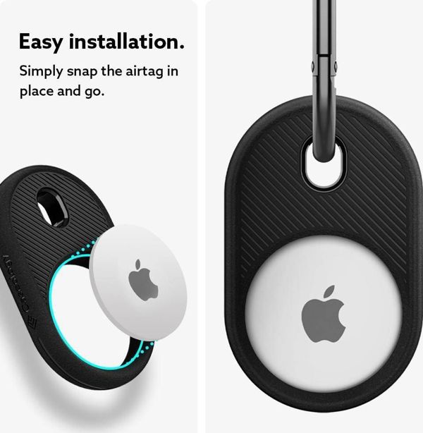 Θήκη Caseology Vault Apple AirTag Black