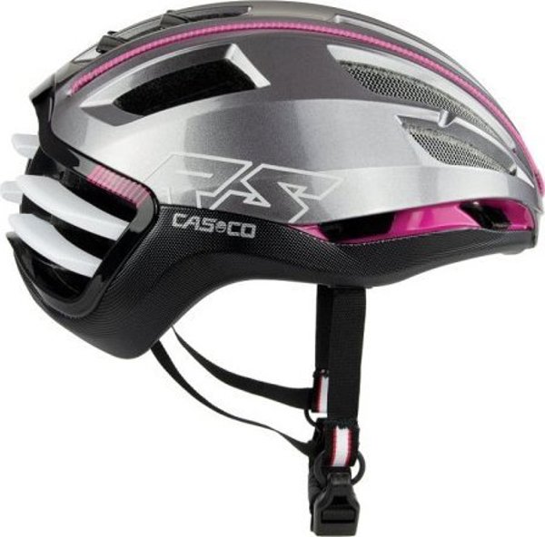 Casco Κράνος Ποδηλάτου SPEEDairo 2, Ανθρακί-Φούξια, Μέγεθος M