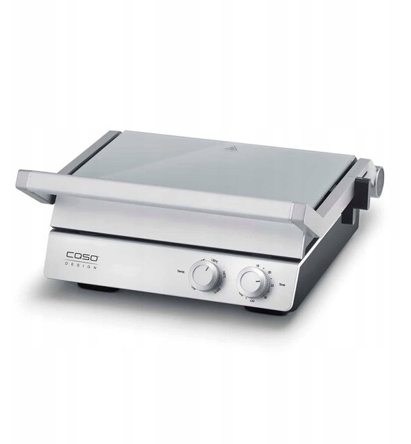 Caso Double Contact Grilis | SteakChef | Contact grill | 2000 W | Stainless Steel